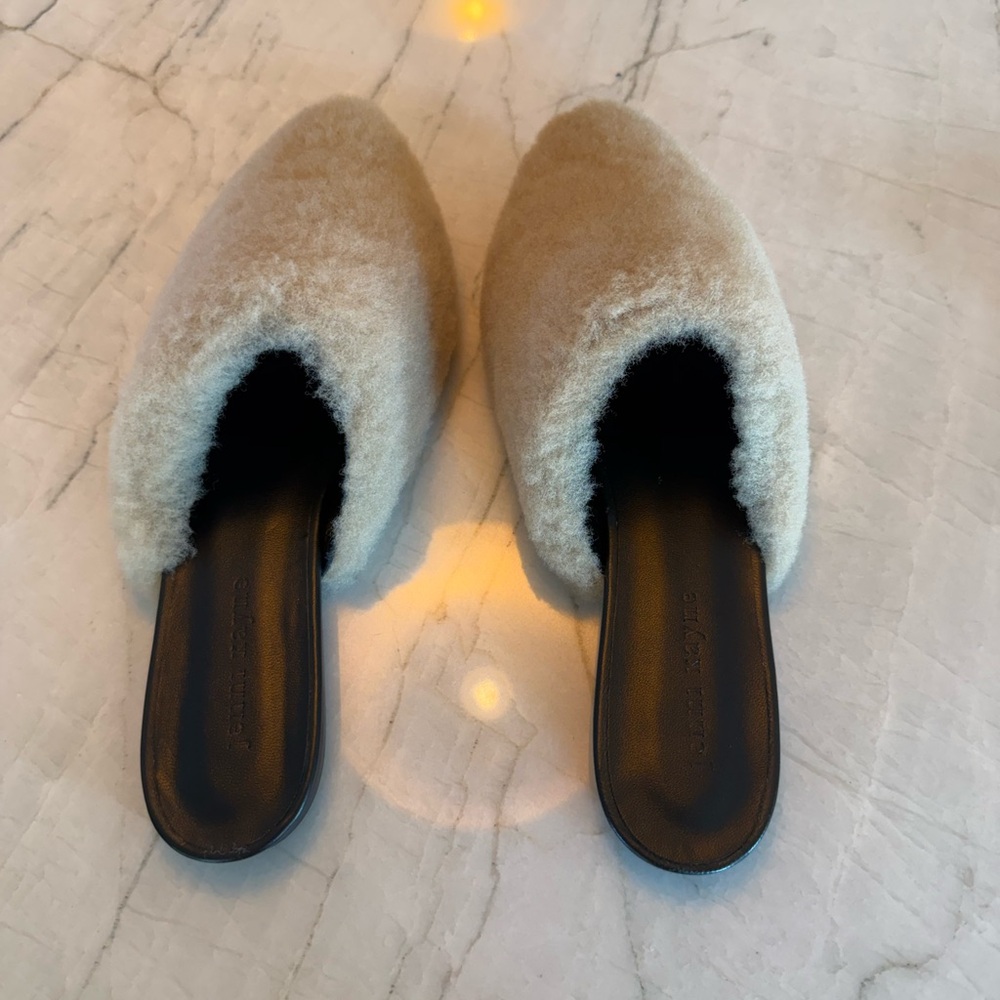 Jenni Kayne shearling mules 40/10